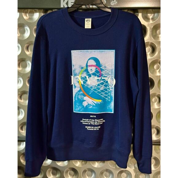 Musee Du Louvre x Peter Saville | Mona Lisa Crew Neck | Size Medium | NWOT - Picture 1 of 4